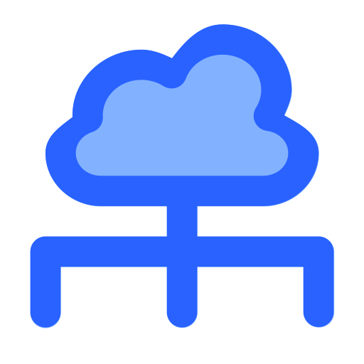 servidor en la nube icono gratis