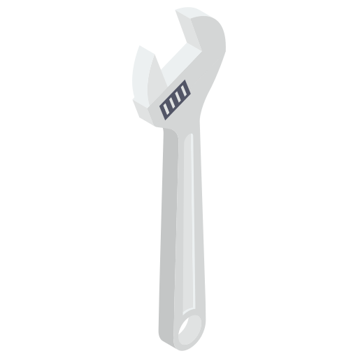 Pipe wrench free icon