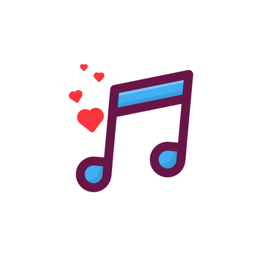 canciones de amor icono gratis