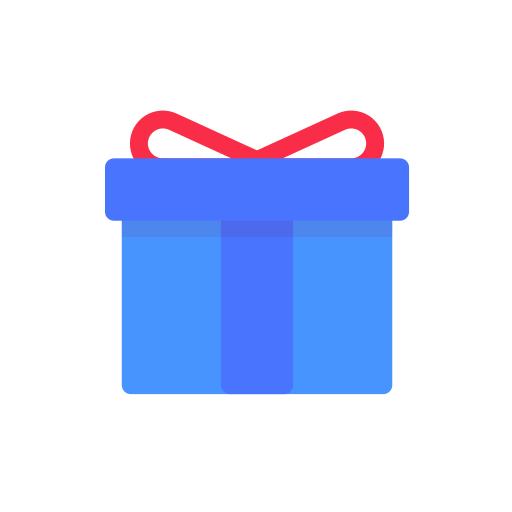 caja de regalo icono gratis