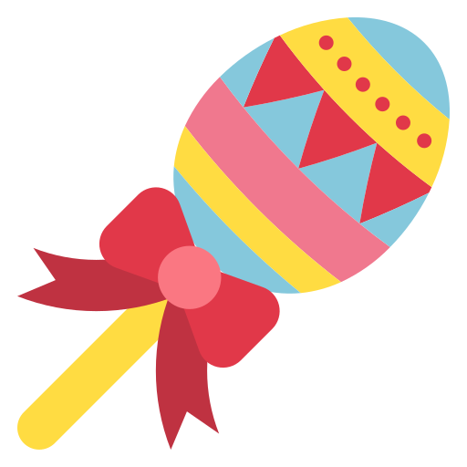 huevo de pascua icono gratis