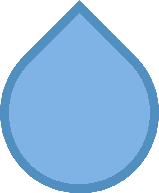 Drop Generic Blue Icon