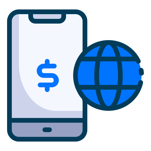 Mobile Banking - Free Icon