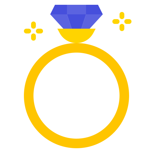 Diamond ring Generic Flat icon