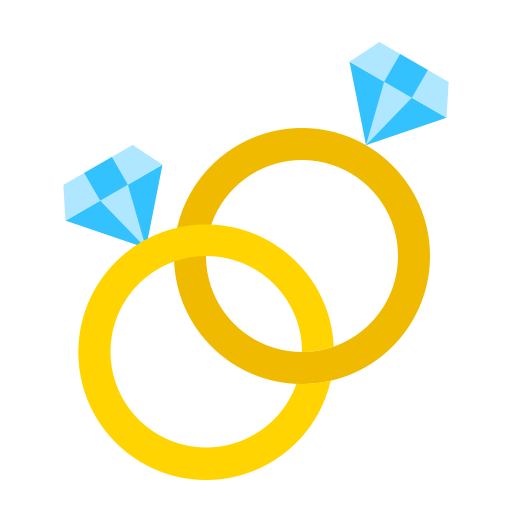 Diamond ring Generic Flat icon