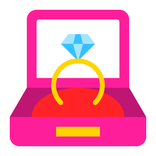 Diamond Ring Generic Flat Icon