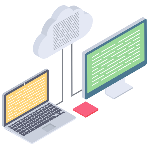Cloud data - Free networking icons