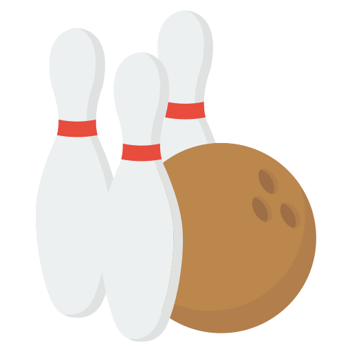 Bowling Pins Generic Isometric Icon