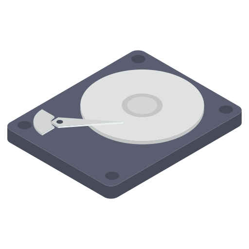 Hard drive - free icon