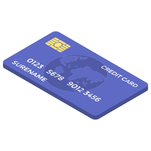 Credit card Generic Isometric icon