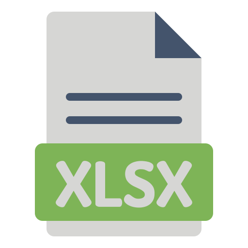 xlsx 2010 icon