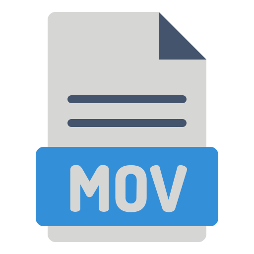 Mov file free icon