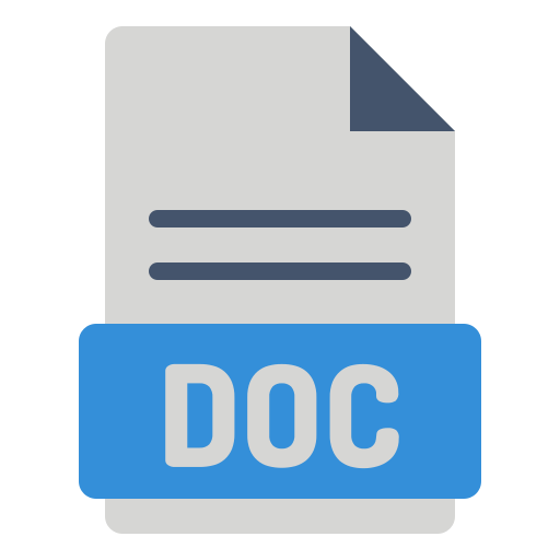 archivo doc icono gratis