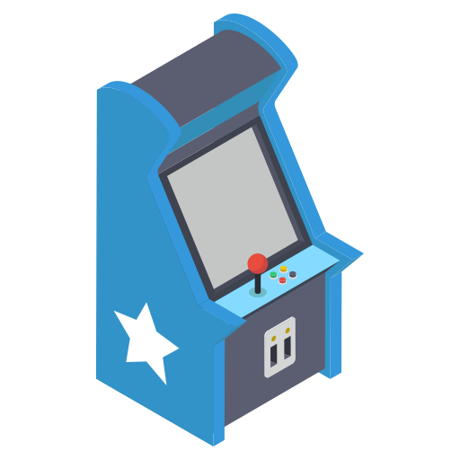 Arcade machine Generic Isometric icon