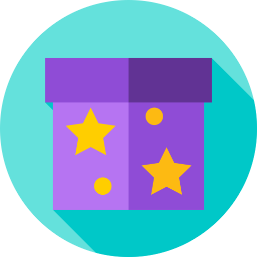 caja magica icono gratis