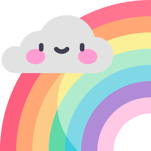 arco iris icono gratis