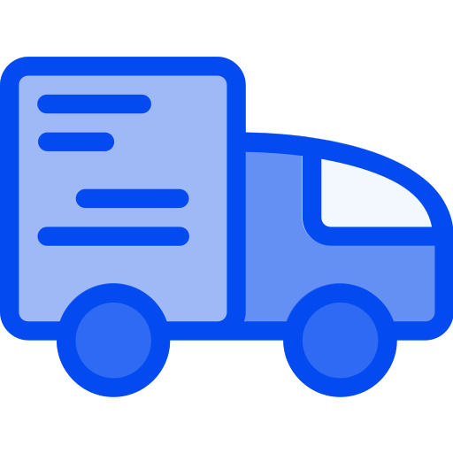 Delivery truck Generic Blue icon