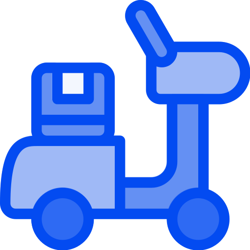 Курьер доставки бесплатно иконка Курьер доставки бесплатно иконка