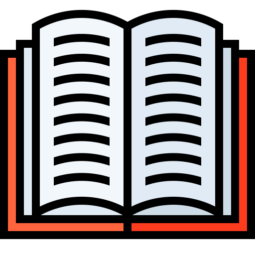 Open book Generic Outline Color icon