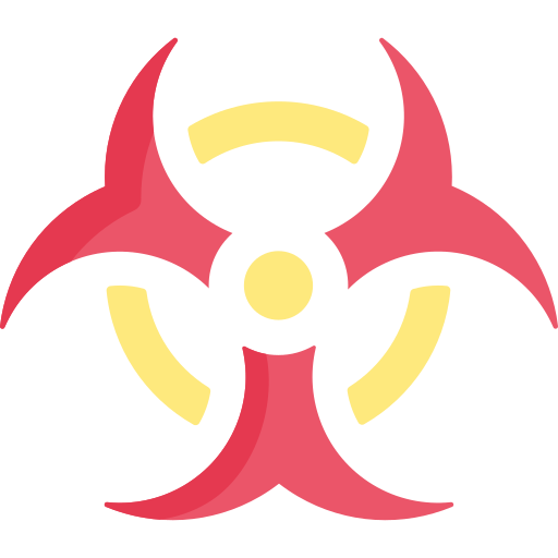 danger biologique Icône gratuit danger biologique Icône gratuit