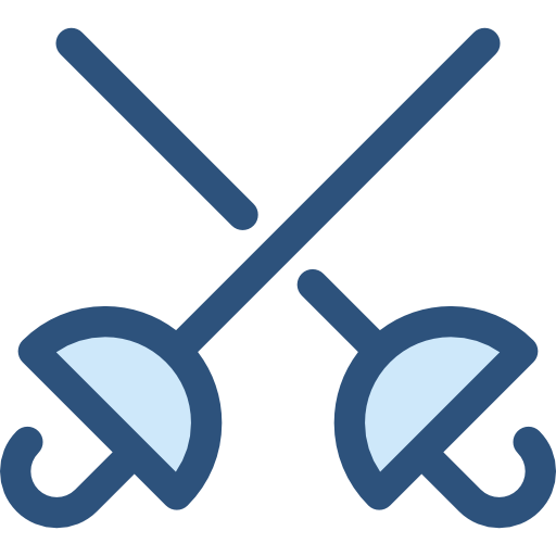 Fencing free icon Fencing free icon