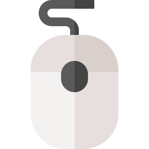 Mouse Basic Straight Flat icon