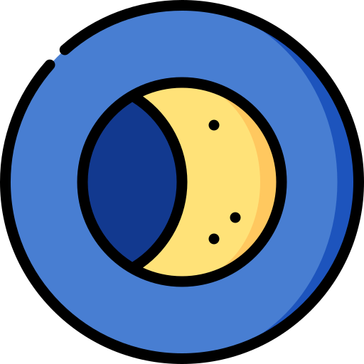 Moon free icon