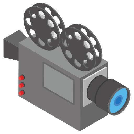 camara de video icono gratis