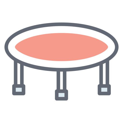 trampolín icono gratis