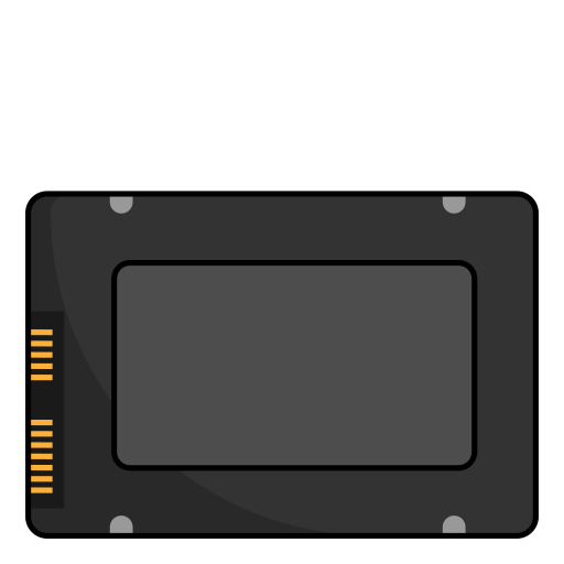 unidad de ssd icono gratis