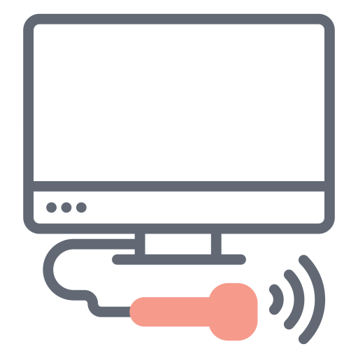 máquina de ultrasonido icono gratis
