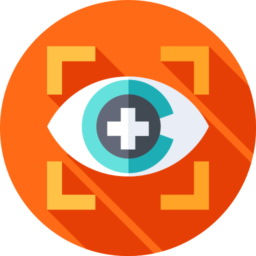 Eye scan free icon