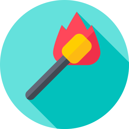 antorcha icono gratis