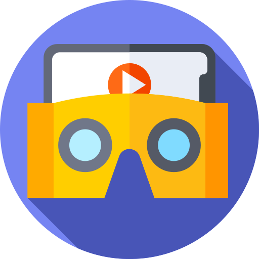 gafas vr icono gratis