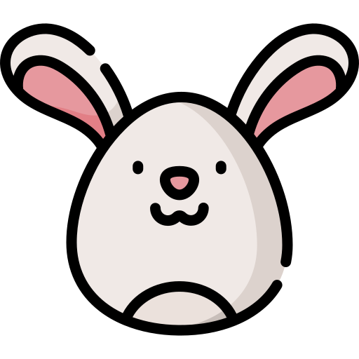 Easter bunny Special Lineal color icon