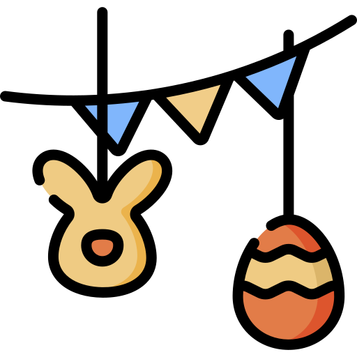 conejo de pascua icono gratis