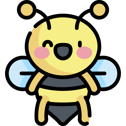 abeja icono gratis