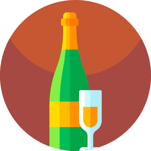 champagne Icône gratuit