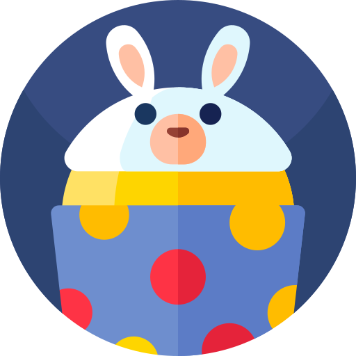 conejo de pascua icono gratis