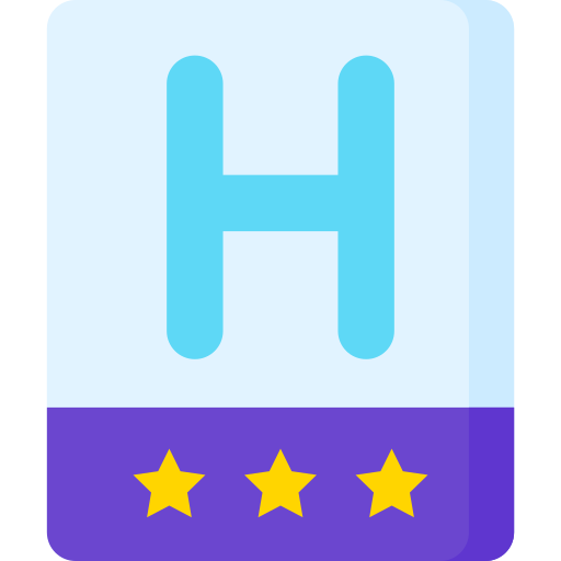 signo de hotel icono gratis