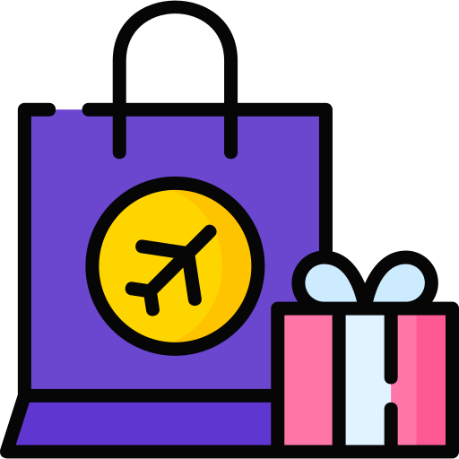 Duty free - free icon