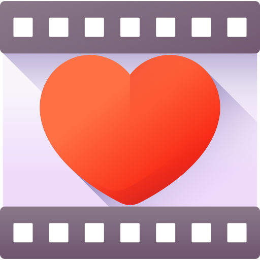 pelicula de romance icono gratis