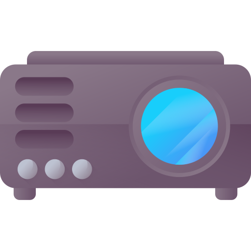 Projector free icon Projector free icon