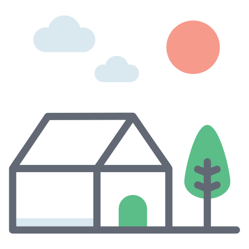 casa de campo icono gratis