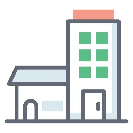 casa moderna icono gratis