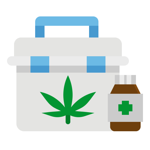 caja médica icono gratis