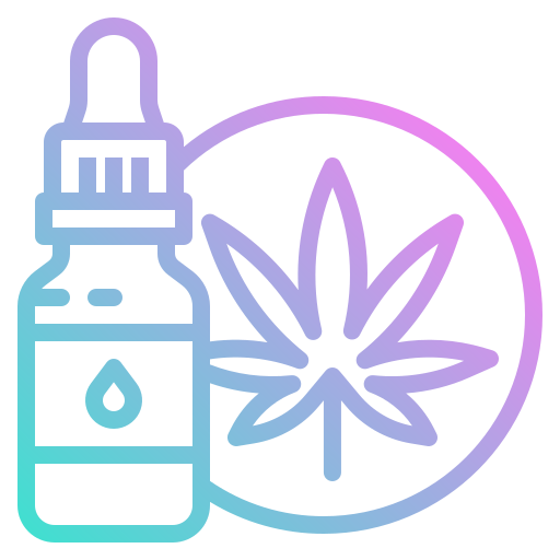 aceite de cannabis icono gratis