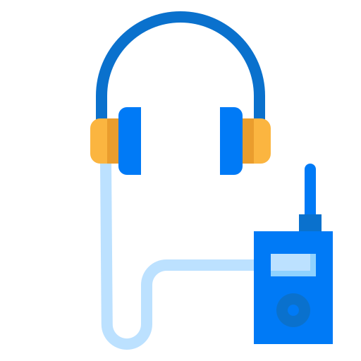 guia de audio icono gratis