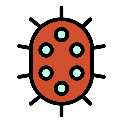 Бактерии бесплатно иконка Бактерии бесплатно иконка