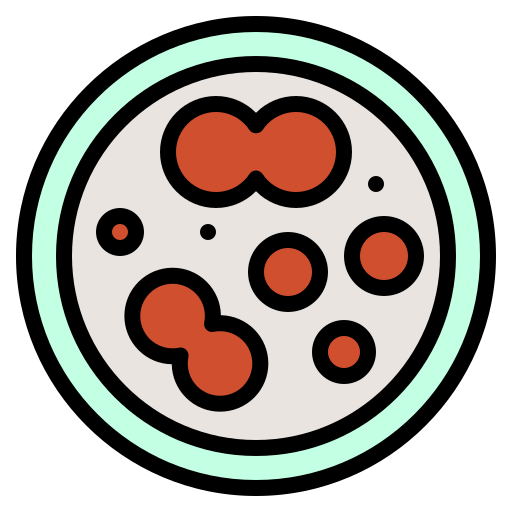 Petri dish Generic Outline Color icon